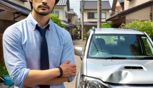 納車前に下取り車をぶつけた・ぶつけられた場合の査定影響と正しい対応策